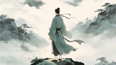 淡然洒脱的个性签名人物，简单平静的个性签名